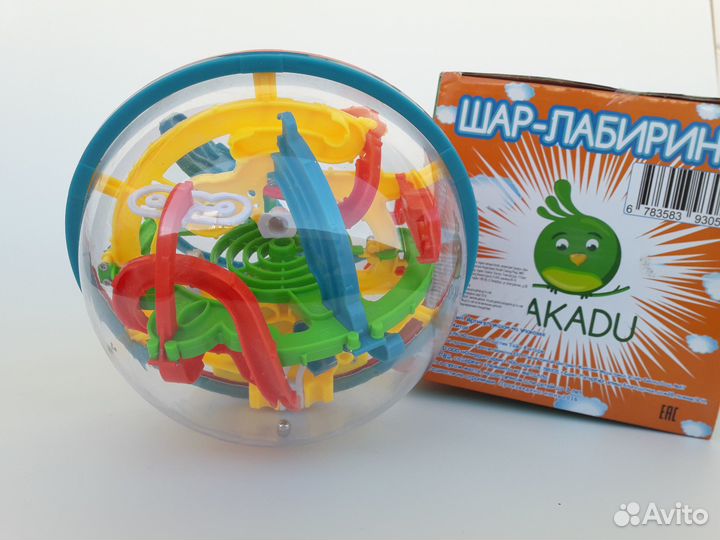 Головоломка Шар Лабиринт Kakadu 118 шагов