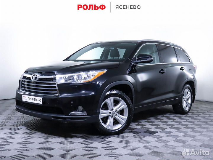 Toyota Highlander 3.5 AT, 2014, 196 863 км