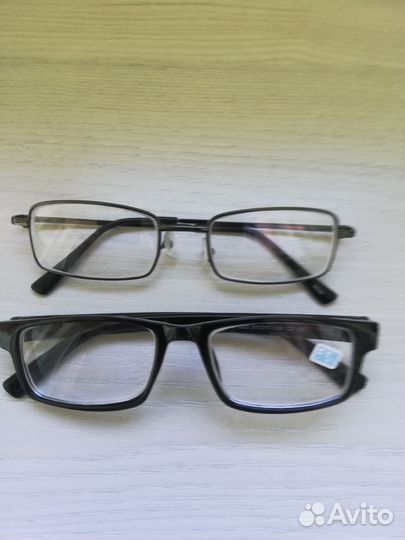 Очки для зрения - 3.00 (стеклянные линзы)