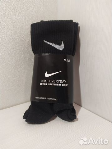 Носки Nike Everyday чёрные