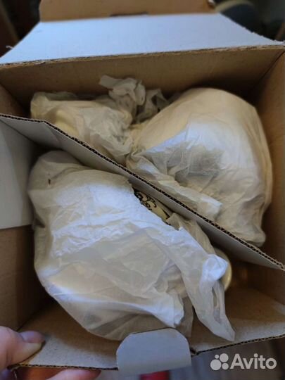 Фарфоровый чайный сервиз на 6 персон, без сколов