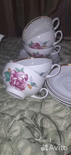 Селедочницы,чашки,чайник