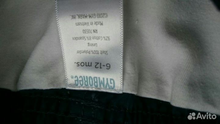 Gymboree новые плавательные шорты 6-12 мес