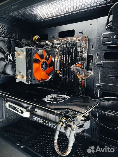 Игровой компьютер Intel Core i9-9900K и RTX 2070