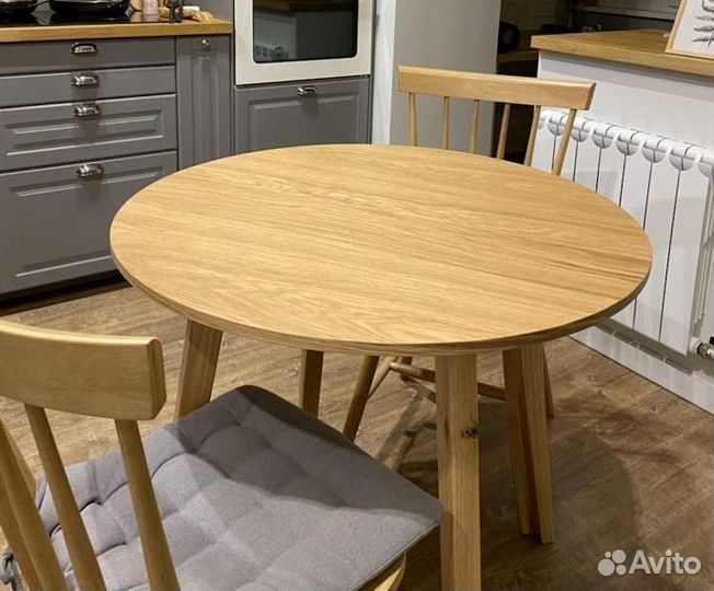 Стол круглый раздвижной