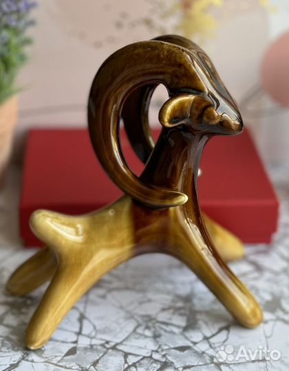 Статуэтка дивные звери керамика Васильков СССР