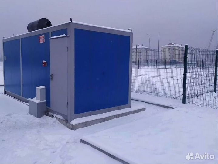 Дизельный генератор Азимут 400 кВт в кожухе
