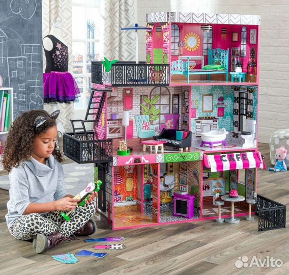 Кукольный домик kidkraft Бруклинский лофт