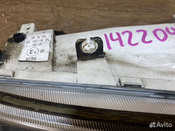 Фара правая Skoda Octavia Tour рест 142204