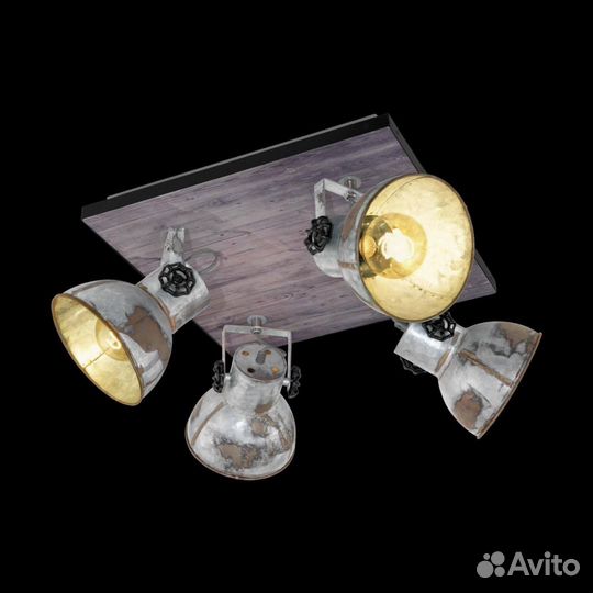 Спот Eglo лофт 4 лампы