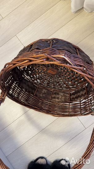 Корзина плетеная большая