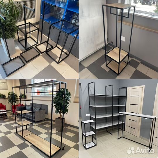 Изготовление мебели лофт на металл. каркасе