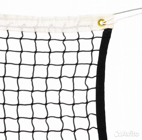 Сетка для большого тенниса со стальным тросом 3 мм