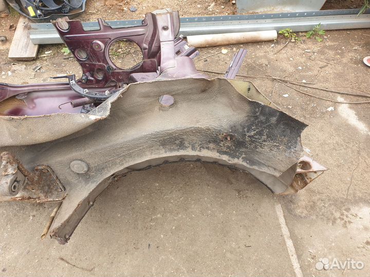 Крыло заднее левое четверть vw passat b3 седан б3