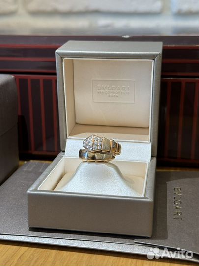 Кольцо Bulgari Serpenti Viper оригинал