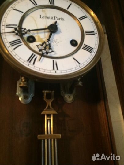 Старинные часы Лерой Париж 1892г