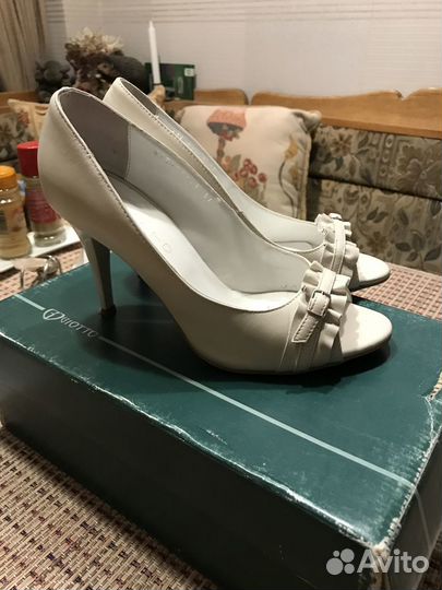 Туфли женские 37 размер натуральная кожа Италия