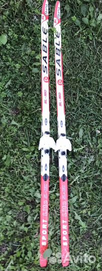 Беговые лыжи 160 см пластик