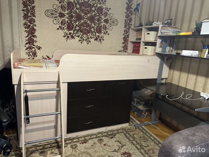 Детская кровать чердак