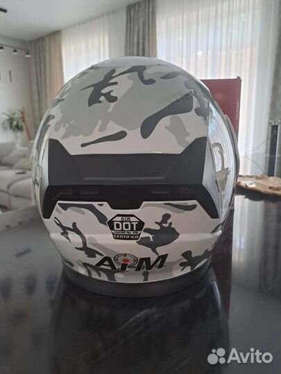 Мото шлем модуляр AIM 906