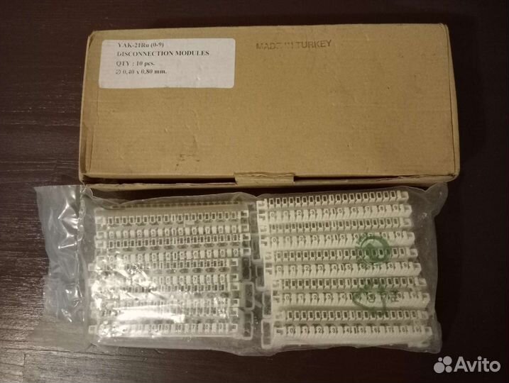 Плинты типа krone 10 пар (0-9) PC&ABS kunt Турция