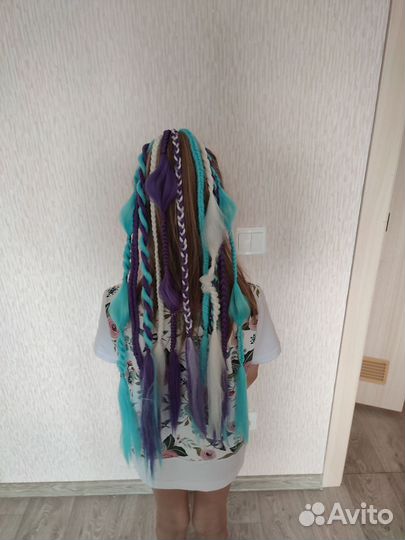 Хвост из канекалона