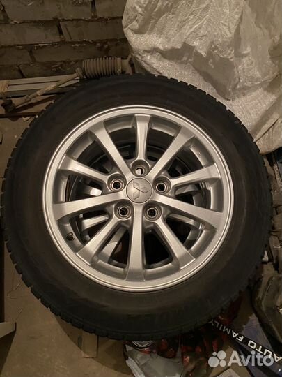 Колеса Mitsubishi в сборе зима r16