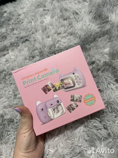 Детский фотоаппарат с моментальной печатью