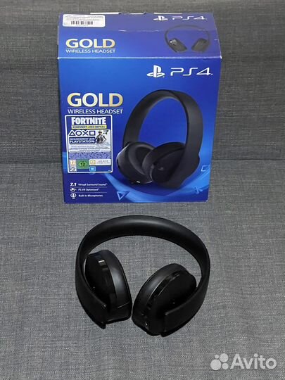 Беспроводные наушники ps4 gold