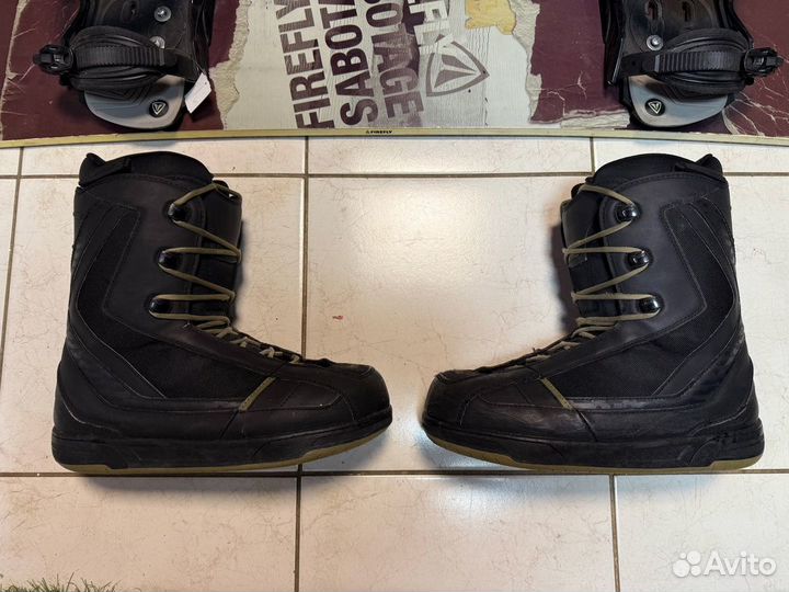 Сноуборд комплект Firefy Sabotage - 167 + Head-45