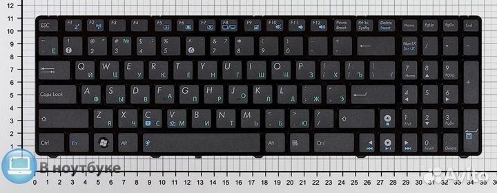 Клавиатура для ноутбука Asus K52 K53 G73 A52 G60