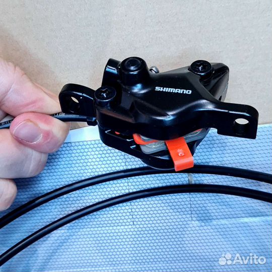 Гидравлический тормоз Shimano BL-M4100+BR-MT410