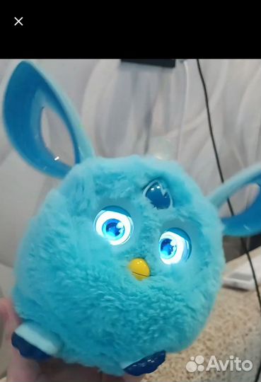 Игрушка furby(ферби) коннект с маской, голубой