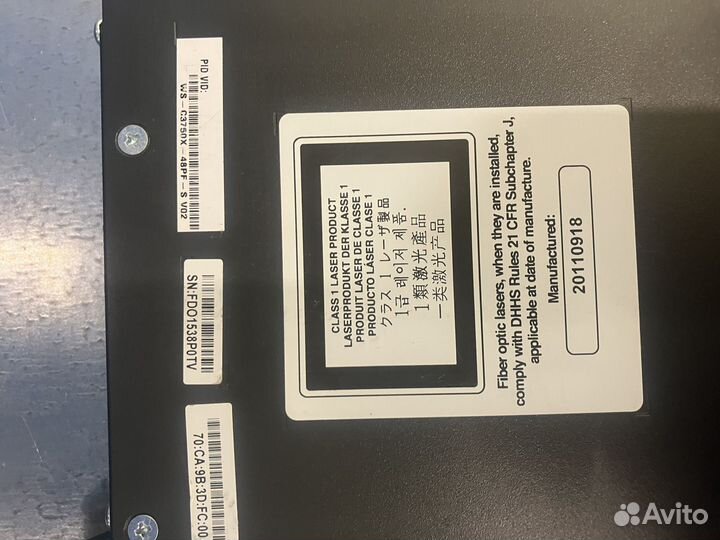 Коммутатор Cisco WS-C3750X-48PF-S