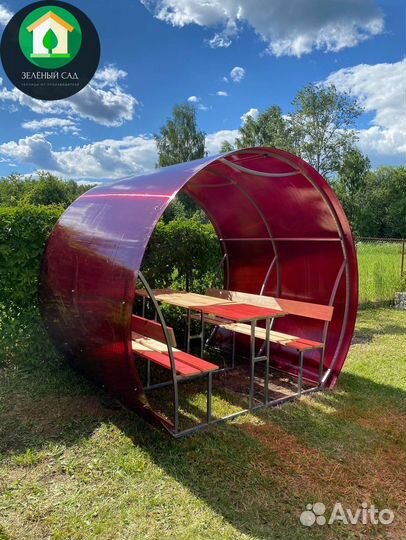 Беседка с установкой день в день