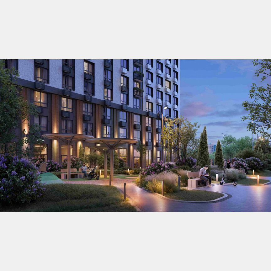 1-к. квартира, 37,1 м², 25/25 эт.