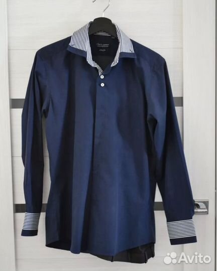 Рубашка мужская разм S (ворот 37-38)