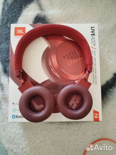 Беспроводные наушники jbl live 400 bt
