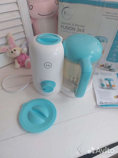 Пароварка блендер happy baby