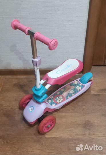 Самокат-беговел Capella Puppy со съёмным сиденьем