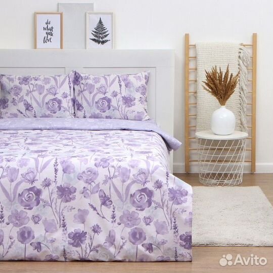 Постельное бельё LoveLife 2сп 'Лавандовое поле', 1