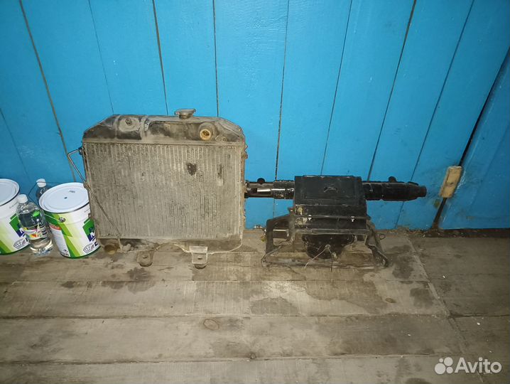Продаю радиатор, печку и рулевую колонку