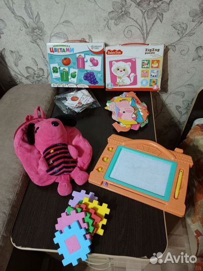 Развивающие игрушки пакетом