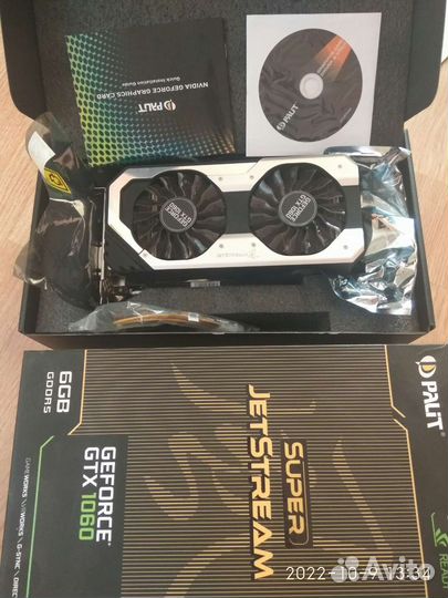 Palit Super JetStream gtx 1060 6gb