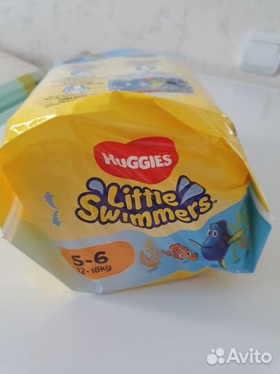 Подгузники-трусики HuggiesLittle Swimmers12-18кг