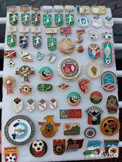 Значки Спартак Ц С К А Динамо Торпедо футбол