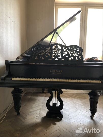 Рояль антикварный 1860х becker