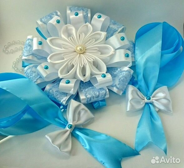 Разные банты на выписку новорожденных из роддома