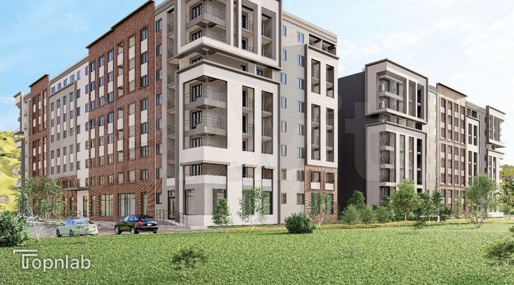 2-к. квартира, 65,3 м², 5/8 эт.