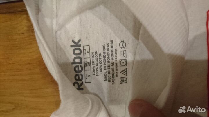 Футболка Reebok Detroit, nhl, белая, новая